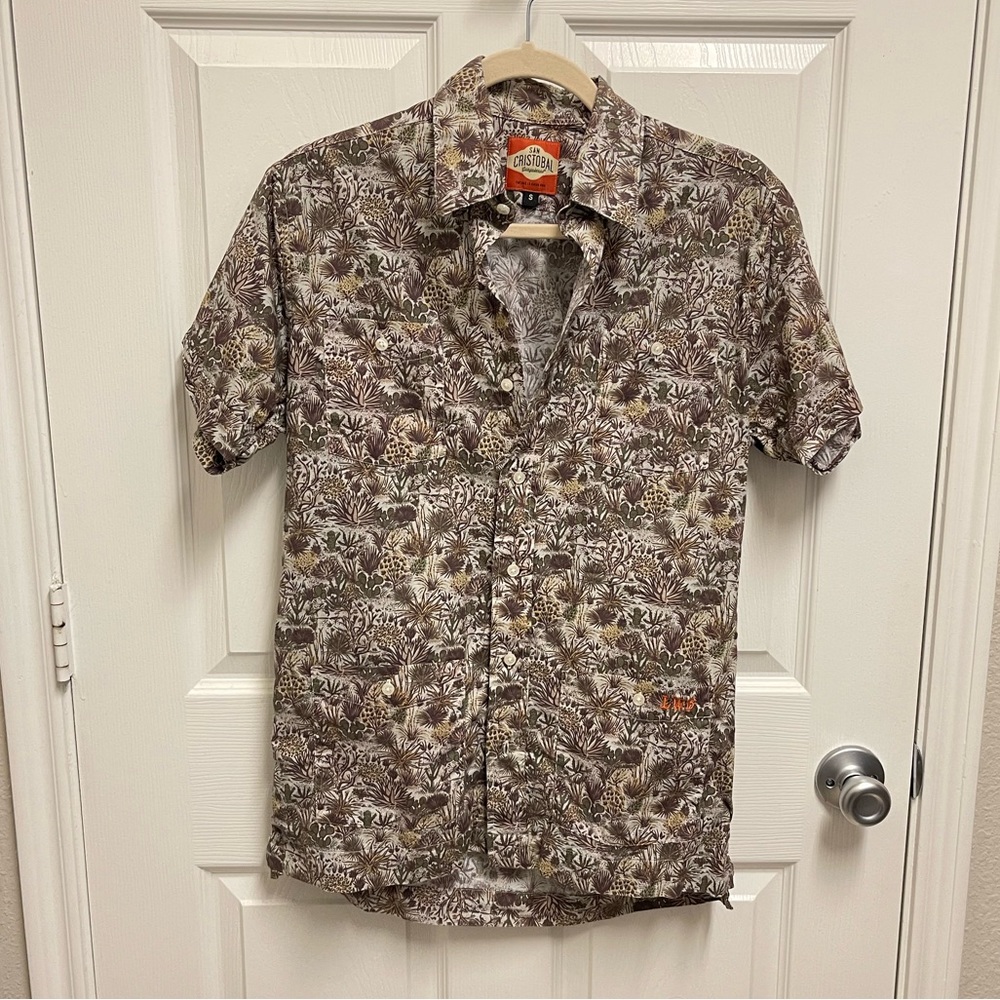 San Cristobal Short Sleeve Hunting Button Down
